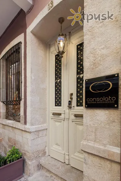 Фото отеля Consolato Boutique 3* о. Крит – Ханья Греція екстер'єр та басейни