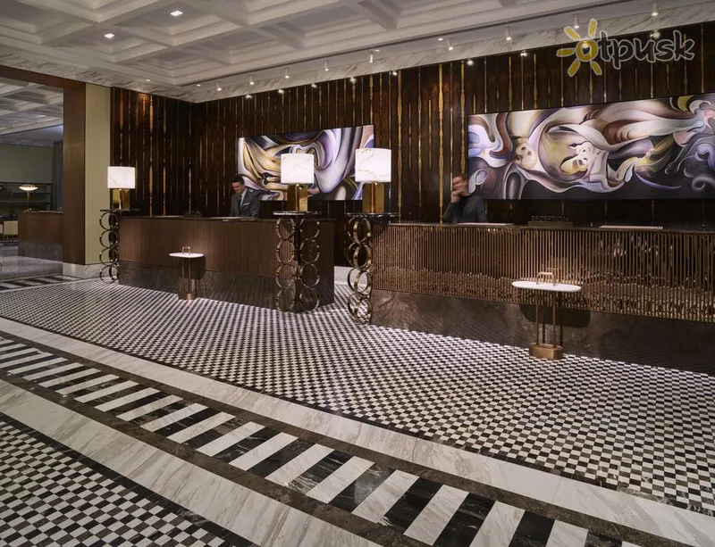 Фото отеля Waldorf Astoria Dubai International Financial Centre 5* Дубай ОАЭ лобби и интерьер