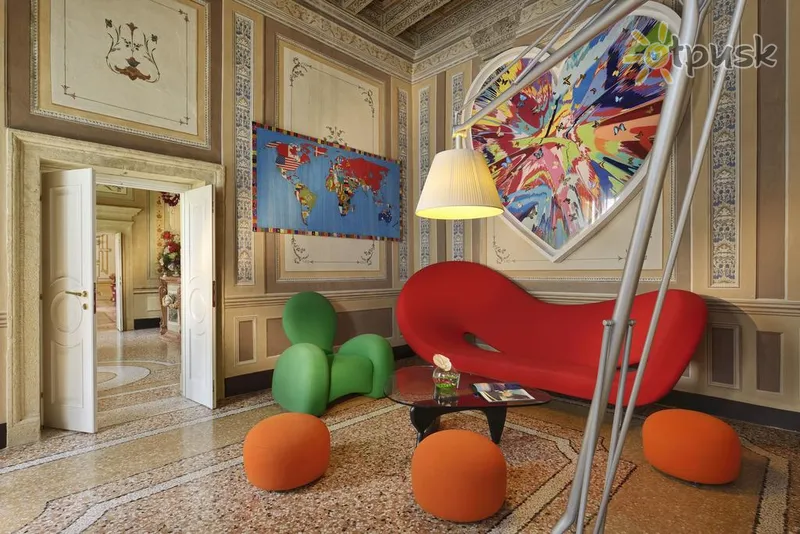 Фото отеля Byblos Art Hotel Villa Amista 5* Ežeras garda Italija fojė ir interjeras