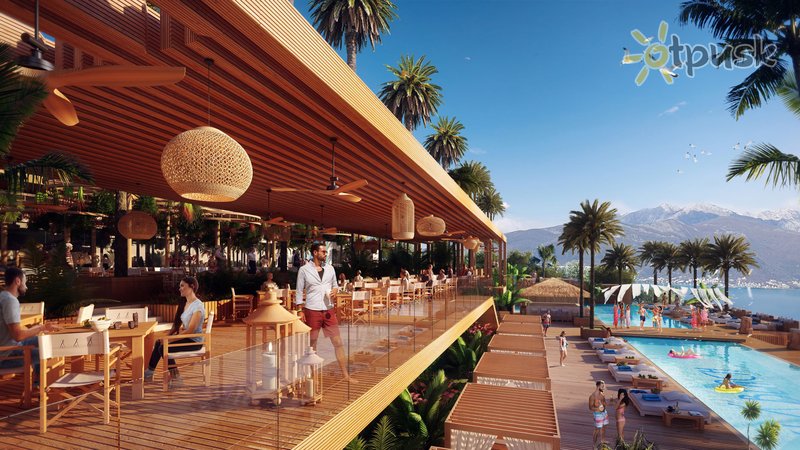 Фото отеля Nikki Beach Resort & Spa Montenegro 5* Тиват Черногория бары и рестораны