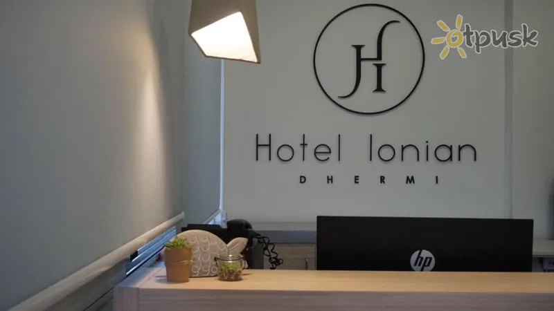 Фото отеля Ionian Hotel 4* Дхерми Албания лобби и интерьер