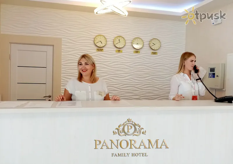 Фото отеля Panorama Family Hotel 3* Бердянск Украина лобби и интерьер