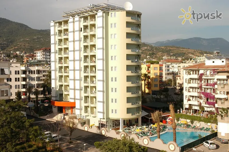 Фото отеля Okan Tower Apart Hotel 3* Алания Турция экстерьер и бассейны