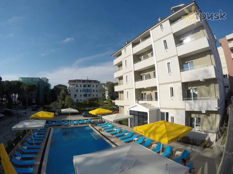Фото отеля Korabi Hotel 3* Duresas Albanija išorė ir baseinai