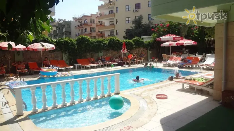 Фото отеля Kleopatra Icaria Apart Hotel 3* Alanija Turkija išorė ir baseinai