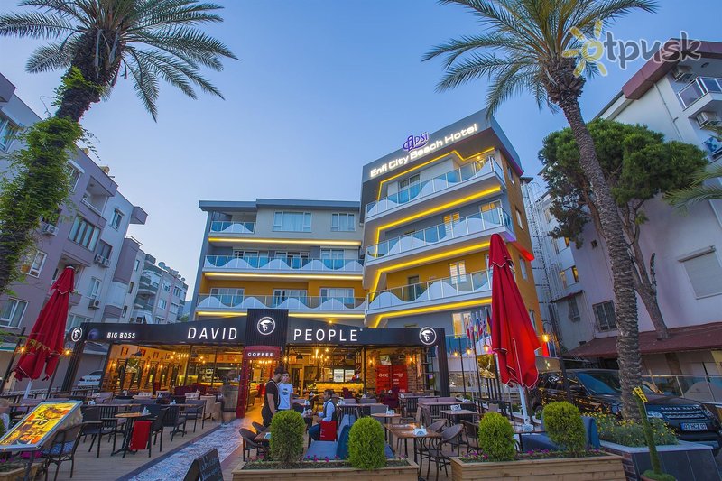 Фото отеля Arsi Enfi City Beach 4* Алания Турция бары и рестораны