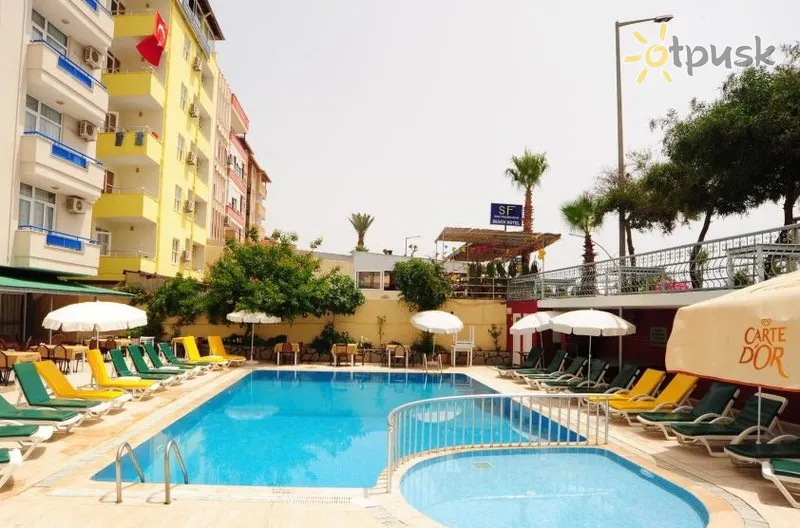 Фото отеля Semt Luna Beach Hotel 3* Alanija Turkija išorė ir baseinai