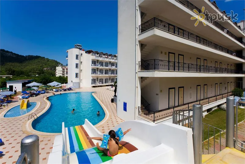 Фото отеля Ares Blue Hotel 4* Kemera Turcija akvaparks, slidkalniņi