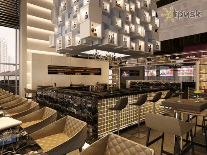 Фото отеля Crowne Plaza Dubai Marina 5* Дубай ОАЭ бары и рестораны