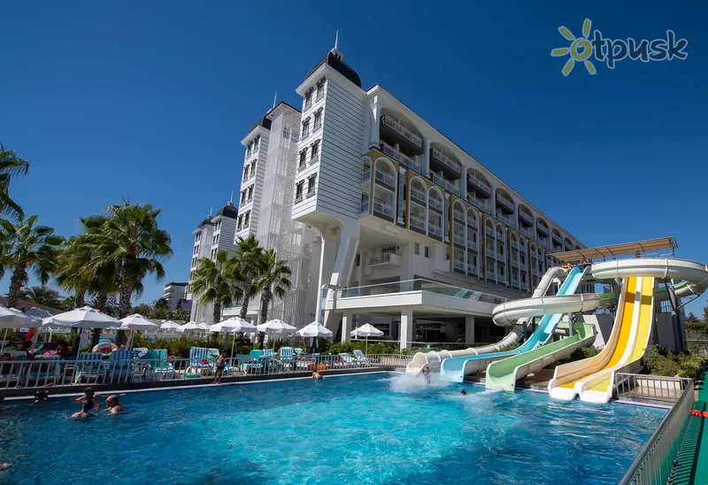 Фото отеля Kirman Sidera Luxury & Spa 5* Alanija Turkija vandens parkas, kalneliai