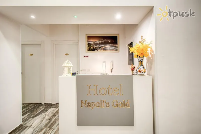 Фото отеля Napoli Gold 3* Neapolis Italija fojė ir interjeras