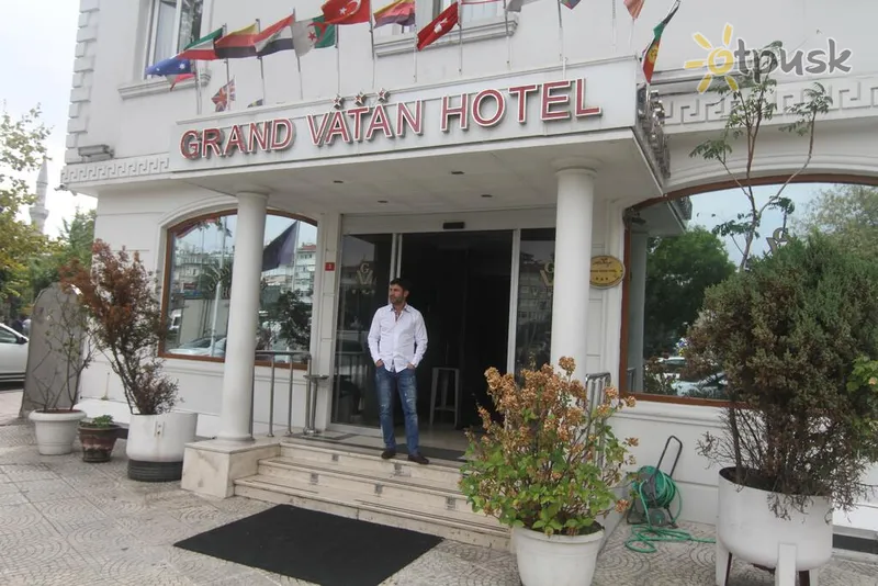 Фото отеля Grand Vatan Hotel 3* Стамбул Турция экстерьер и бассейны