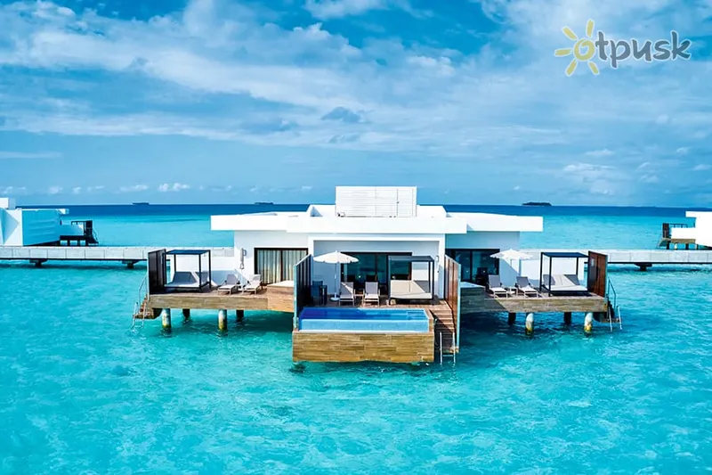 Фото отеля Riu Palace Maldivas 5* Dhaalu atols Maldīvija ārpuse un baseini