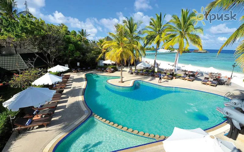 Фото отеля Villa Nautica Paradise Island Resort 5* Северный Мале Атолл Мальдивы экстерьер и бассейны