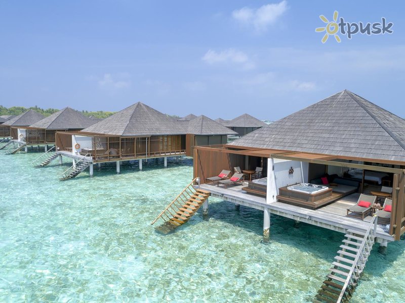 Фото отеля Paradise Island Resort 5* Северный Мале Атолл Мальдивы экстерьер и бассейны
