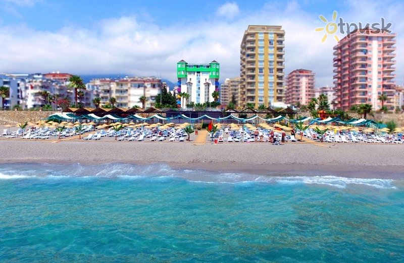 Фото отеля Klas More Beach Hotel 5* Алания Турция пляж