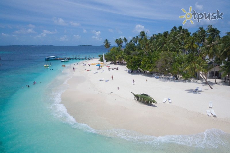 Фото отеля Malahini Kuda Bandos 4* Северный Мале Атолл Мальдивы пляж