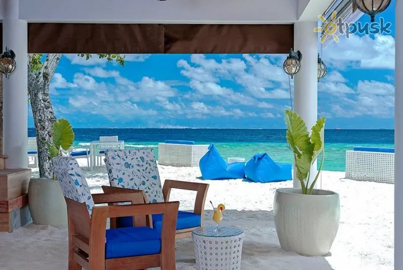 Фото отеля Malahini Kuda Bandos 4* Šiaurės Malės atolas Maldyvai barai ir restoranai