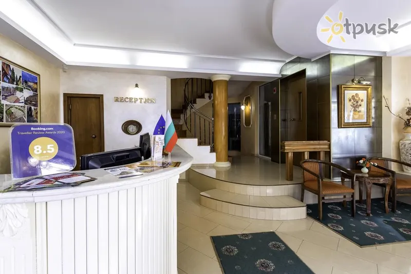 Фото отеля Dafi Hotel 3* Plovdiva Bulgārija vestibils un interjers