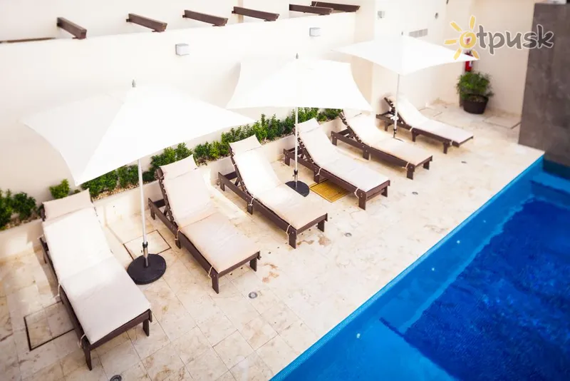 Фото отеля Aspira Hotel & Beach Club 4* Плая дель Кармен Мексика экстерьер и бассейны