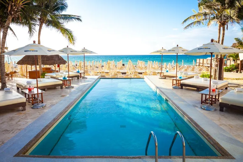 Фото отеля Aspira Hotel & Beach Club 4* Плая дель Кармен Мексика екстер'єр та басейни