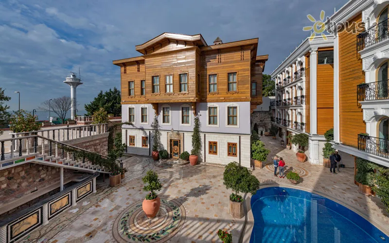 Фото отеля Seven Hills Palace & Spa 5* Stambulas Turkija išorė ir baseinai