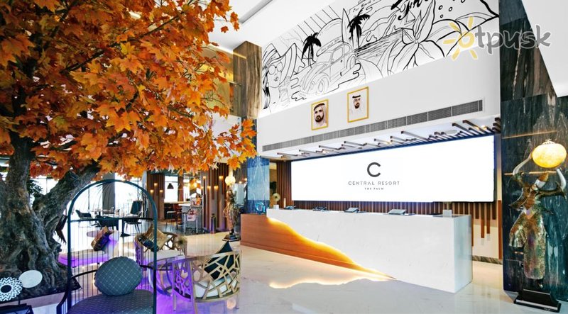 Фото отеля C Central Resort The Palm 5* Дубай ОАЭ лобби и интерьер
