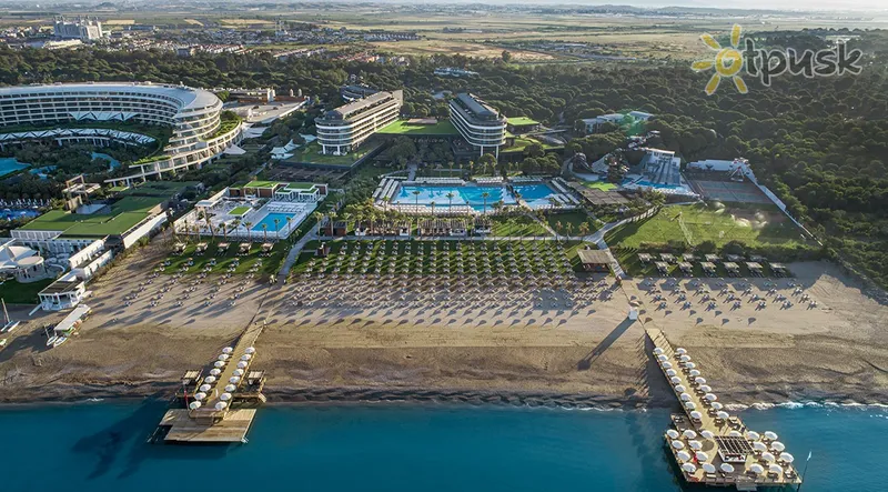 Фото отеля Voyage Belek Golf & Spa 5* Белек Турция пляж
