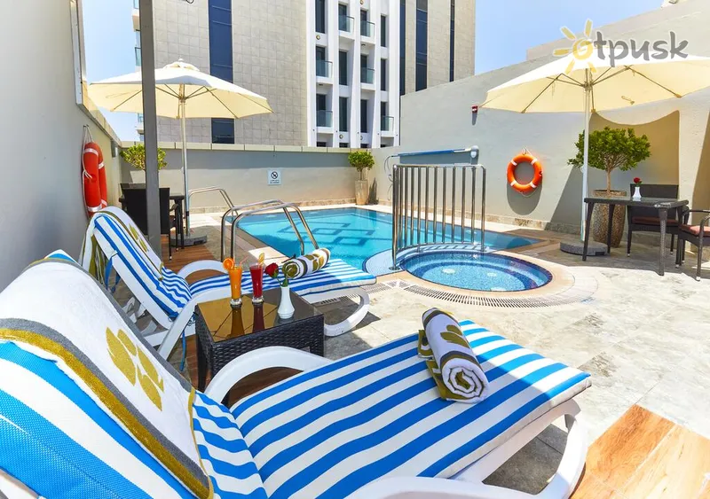 Фото отеля Rose Plaza Hotel 3* Dubaija AAE ārpuse un baseini