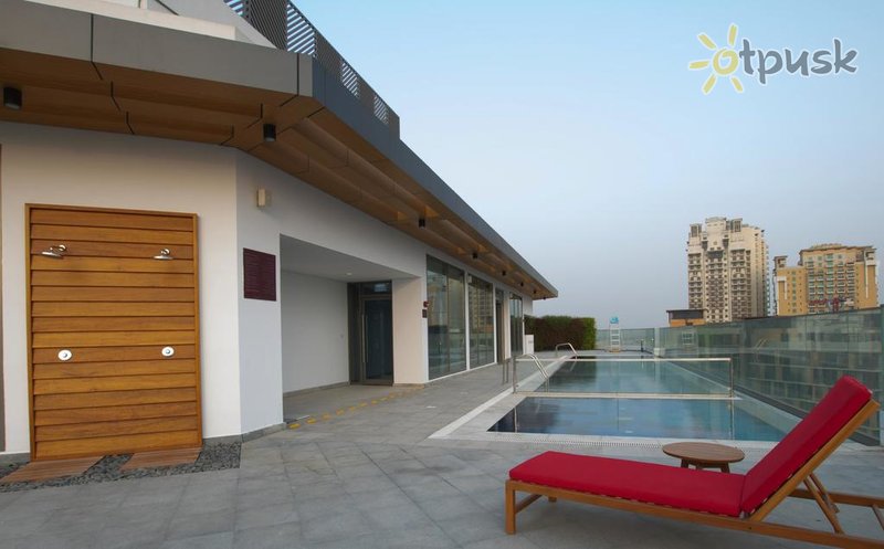 Фото отеля IntercityHotel Dubai Jaddaf Waterfront 4* Дубай ОАЭ экстерьер и бассейны