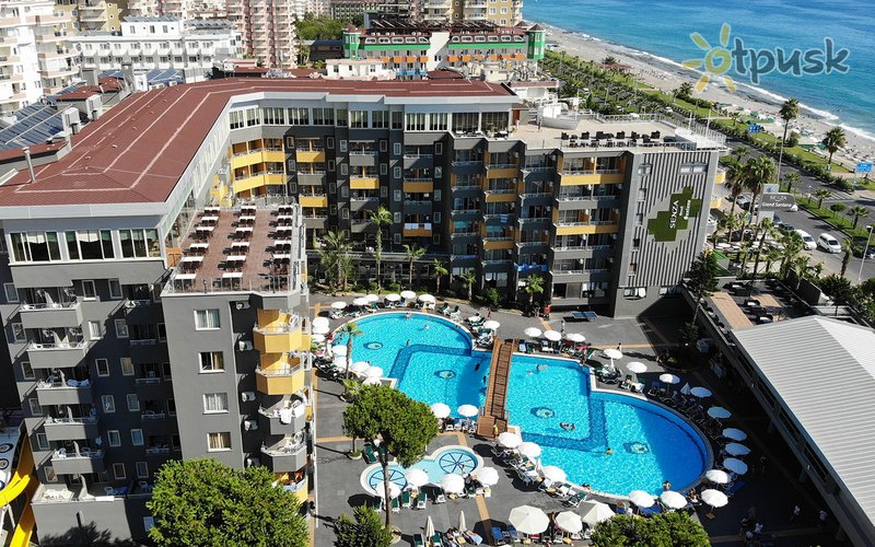 Фото отеля Senza Hotels Grand Santana Hotel 4* Алания Турция экстерьер и бассейны