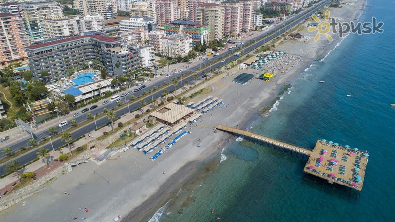 Фото отеля Senza Hotels Grand Santana Hotel 4* Алания Турция пляж