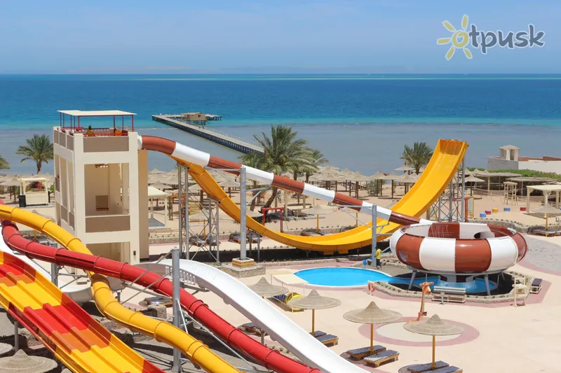 Фото отеля El Karma Aqua Beach Resort 5* Хургада Египет аквапарк, горки