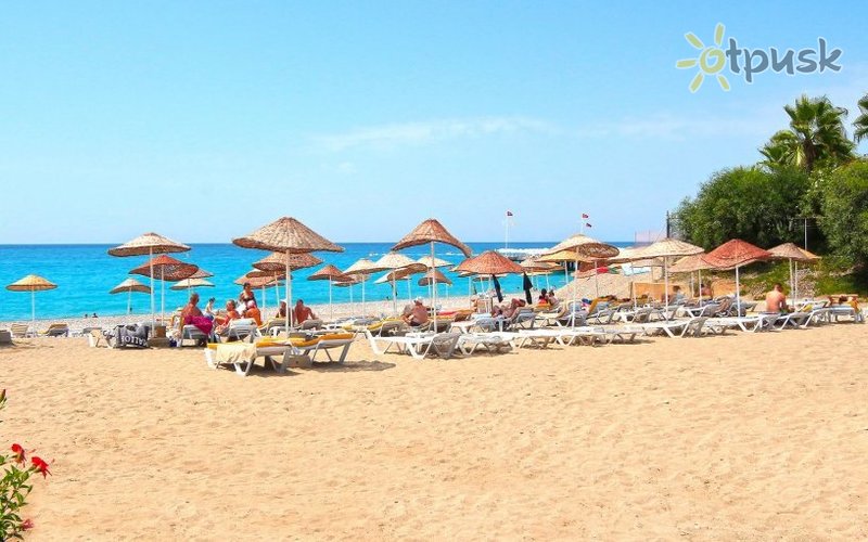 Фото отеля Club Aqua Plaza 4* Алания Турция пляж