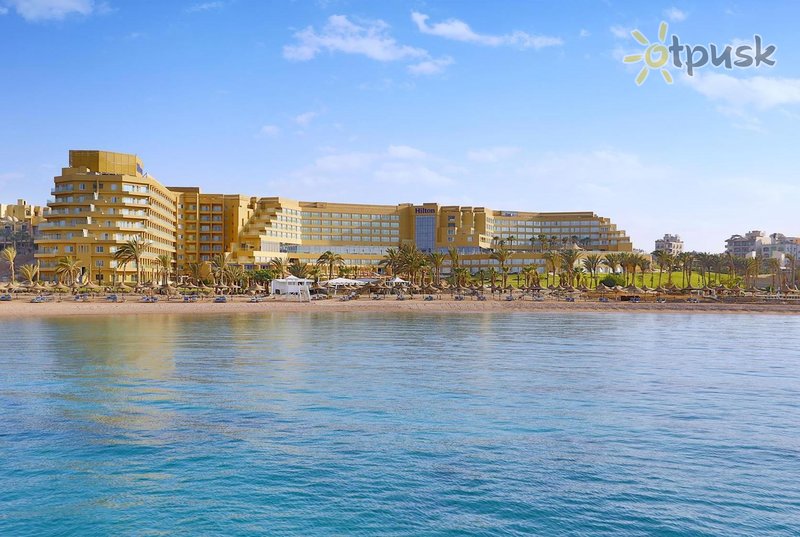 Фото отеля Hilton Hurghada Plaza 5* Хургада Египет пляж