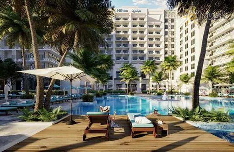 Фото отеля Hilton Abu Dhabi Yas Island 5* Абу Дабі ОАЕ екстер'єр та басейни