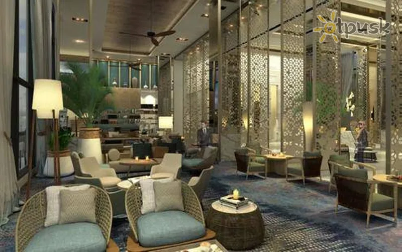 Фото отеля Hilton Abu Dhabi Yas Island 5* Абу Даби ОАЭ лобби и интерьер
