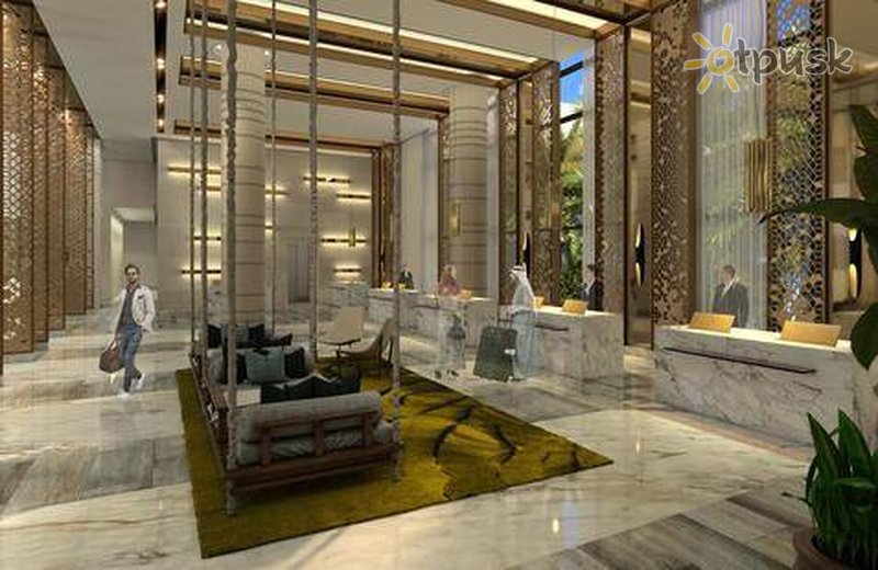 Фото отеля Hilton Abu Dhabi Yas Island 5* Абу Даби ОАЭ лобби и интерьер