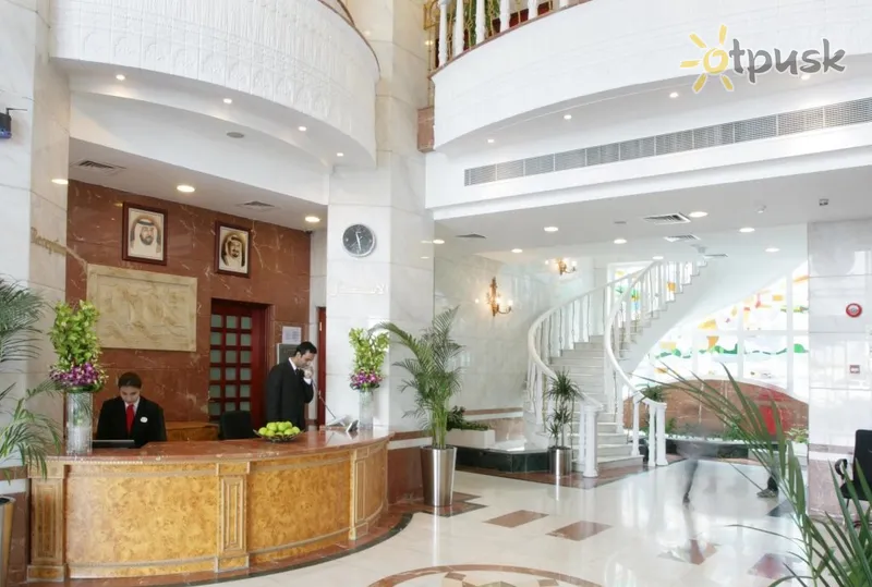 Фото отеля Ramada by Wyndham Beach Hotel Ajman 4* Аджман ОАЕ лобі та інтер'єр