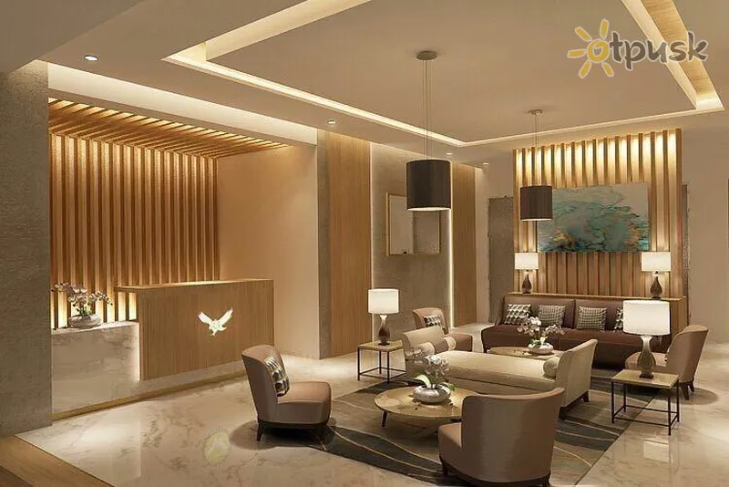Фото отеля Royal Falcon Hotel 3* Дубай ОАЭ лобби и интерьер