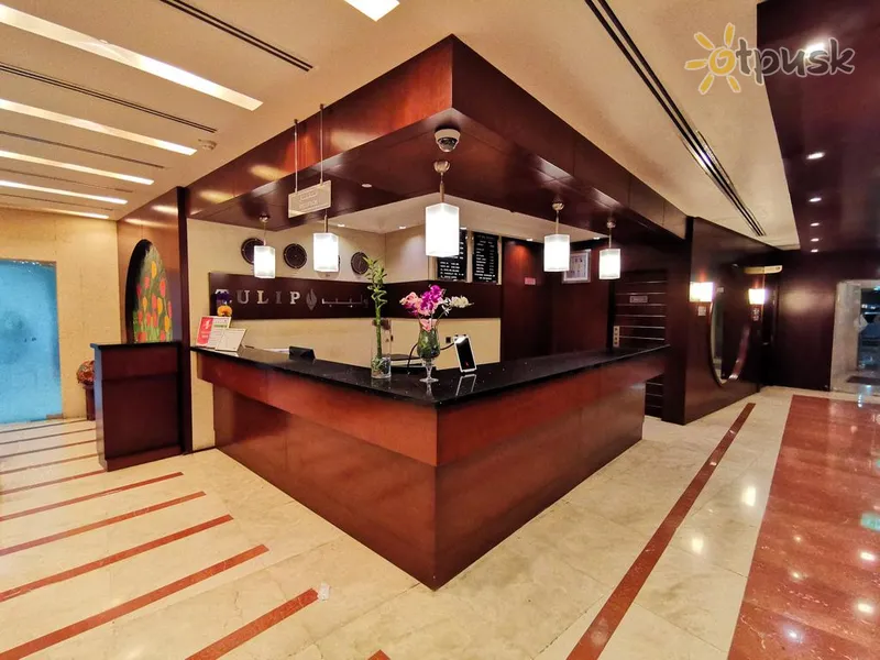 Фото отеля Tulip Inn Hotel Apartment 3* Дубай ОАЭ лобби и интерьер