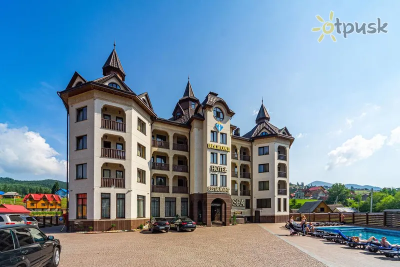 Фото отеля Diamond Hotel 4* Bukovelis (Polianitsa) Ukraina – Karpatai išorė ir baseinai