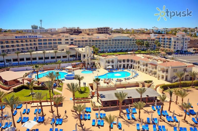 Фото отеля Marina Sharm Hotel 4* Шарм эль Шейх Египет экстерьер и бассейны