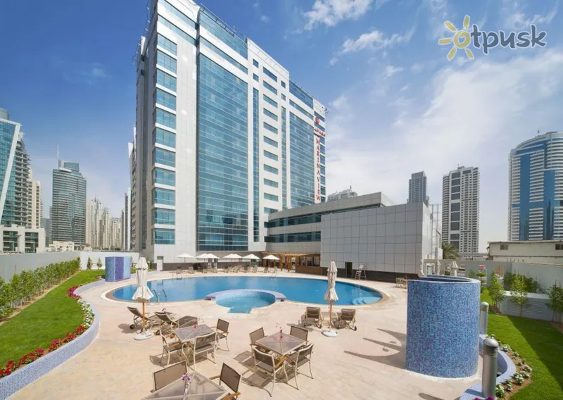 Фото отеля Marina View Deluxe Hotel Apartment 4* Dubaija AAE ārpuse un baseini