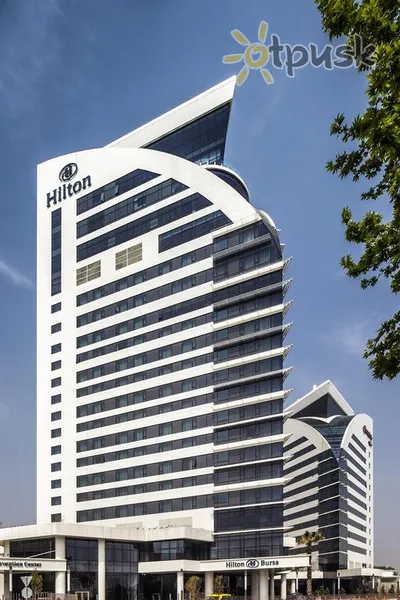 Фото отеля Hilton Bursa Convention Center & Spa 5* Bursa Turkija išorė ir baseinai