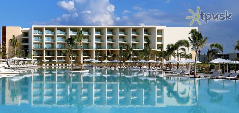 Фото отеля Grand Palladium Costa Mujeres Resort & Spa 5* Канкун Мексика экстерьер и бассейны