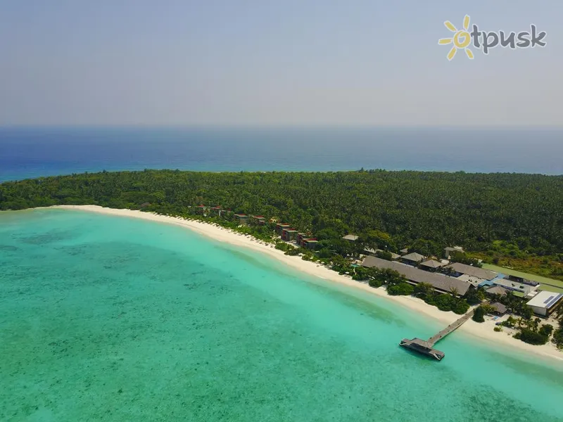 Фото отеля The Barefoot Eco Hotel 4* Гаафу Алифу Атолл Мальдивы экстерьер и бассейны