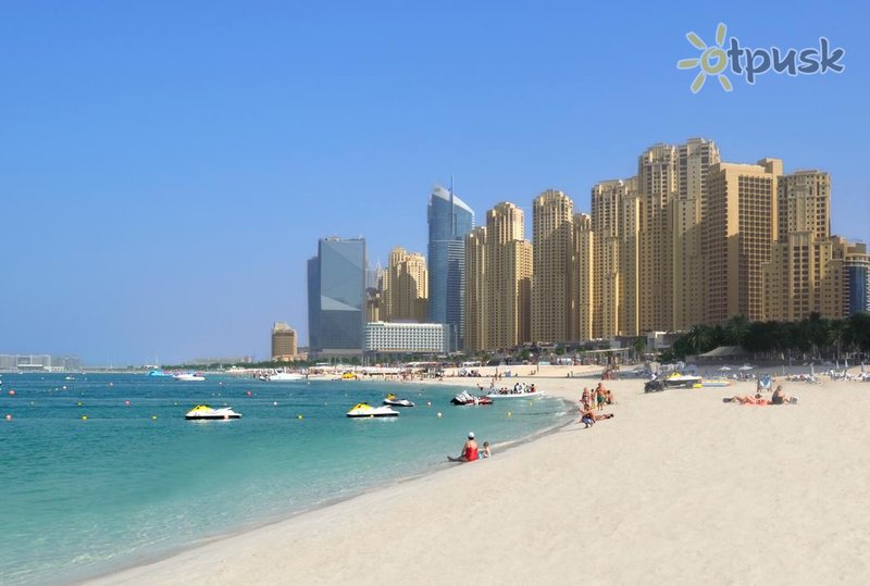 Фото отеля Delta Hotel by Marriott Jumeirah Beach 4* Дубай ОАЭ пляж