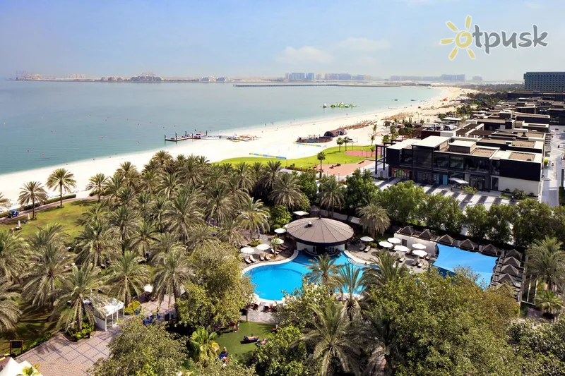 Фото отеля Sheraton Jumeirah Beach Resort 5* Dubajus JAE išorė ir baseinai