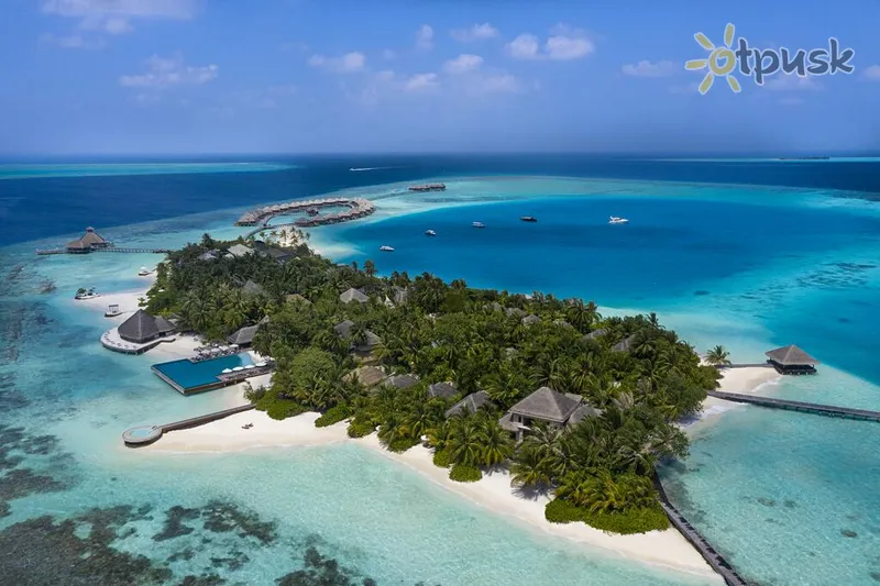 Фото отеля Huvafen Fushi 5* Šiaurės Malės atolas Maldyvai išorė ir baseinai